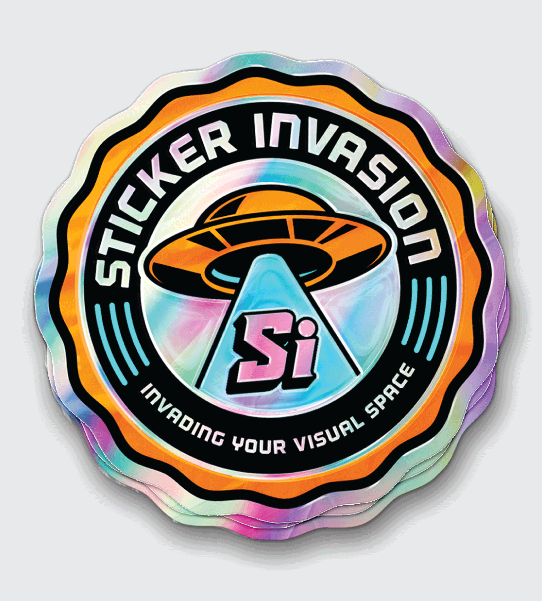 Embossed Stickers